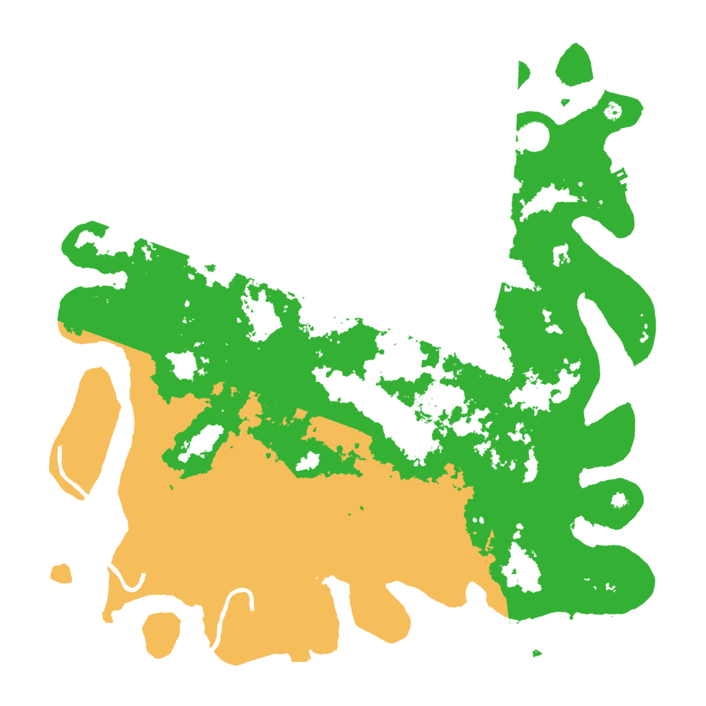 Biome Rust Map: Procedural Map, Size: 4177, Seed: 1377