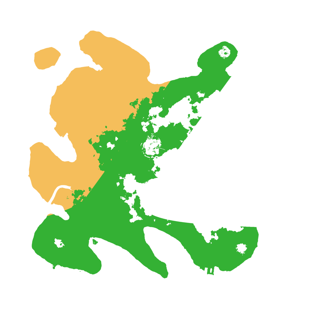 Biome Rust Map: Procedural Map, Size: 2800, Seed: 67702724