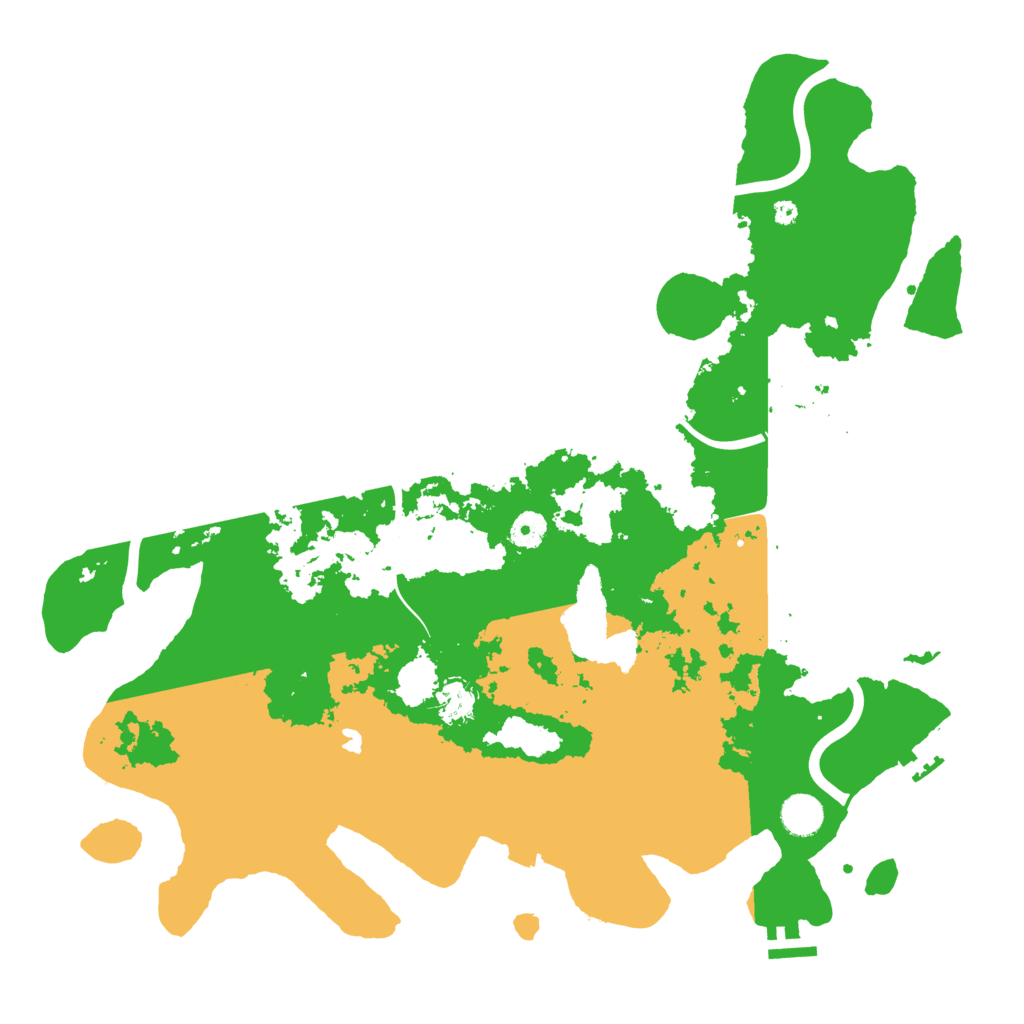 Biome Rust Map: Procedural Map, Size: 4250, Seed: 1589109994