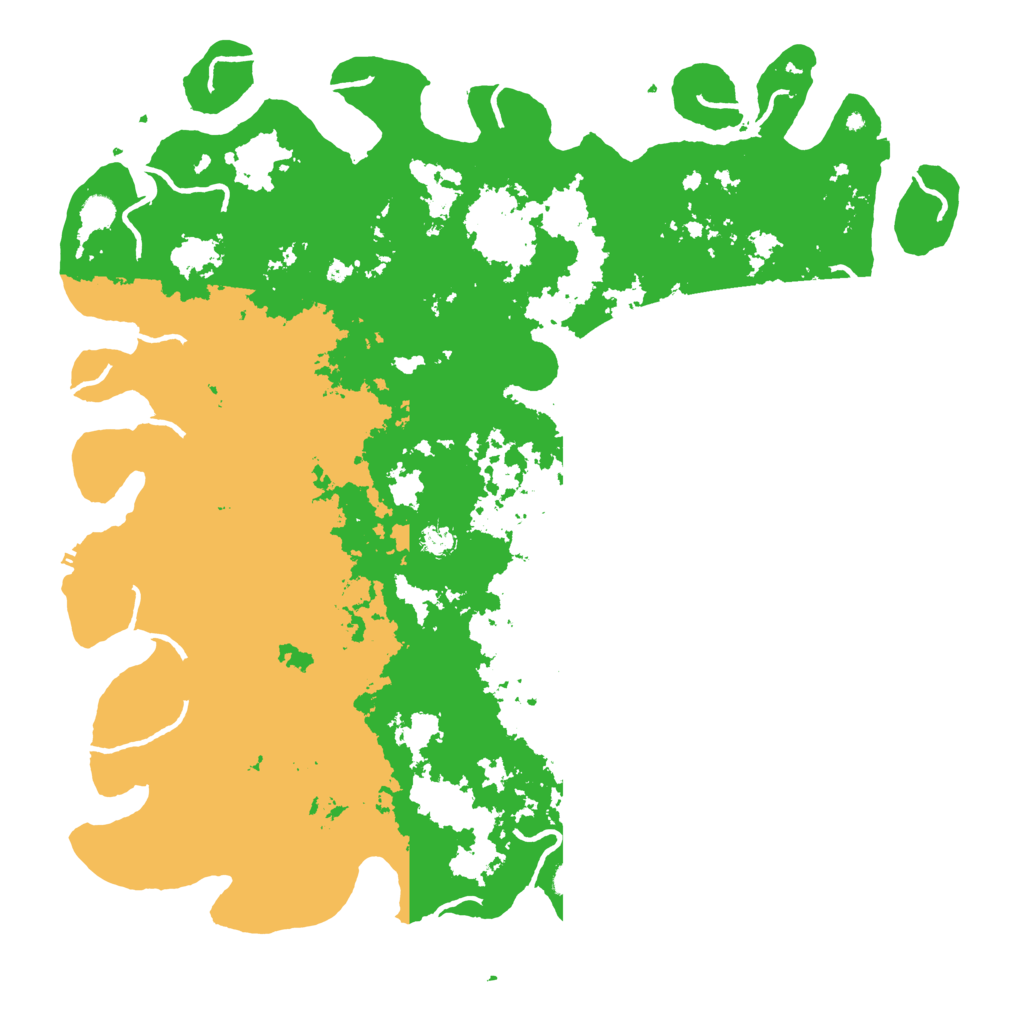 Biome Rust Map: Procedural Map, Size: 5500, Seed: 843834883