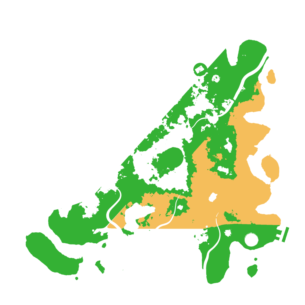 Biome Rust Map: Procedural Map, Size: 4000, Seed: 51984115