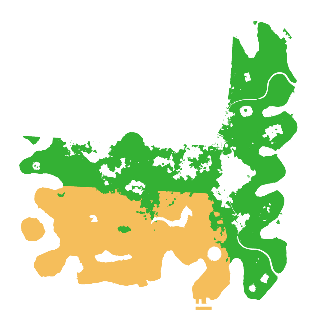 Biome Rust Map: Procedural Map, Size: 4000, Seed: 216032304