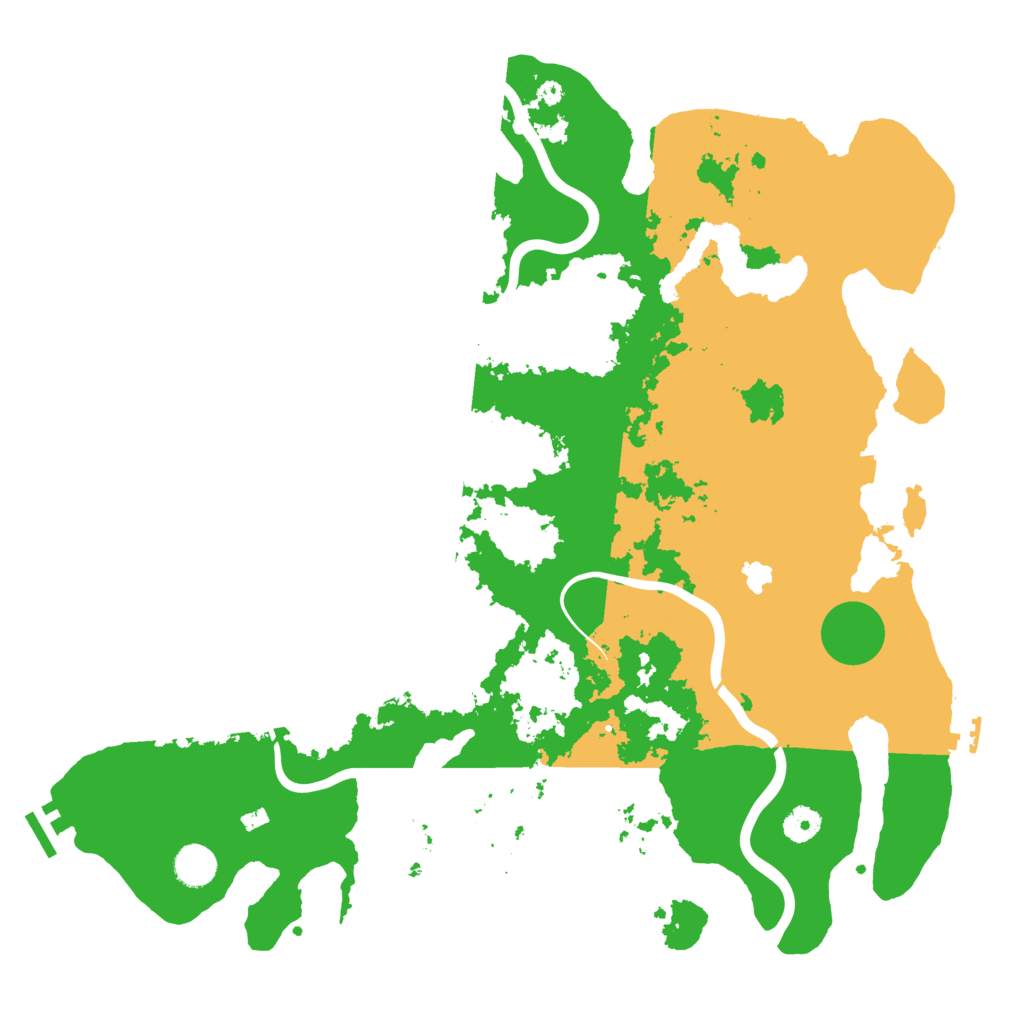 Biome Rust Map: Procedural Map, Size: 4250, Seed: 1883575869