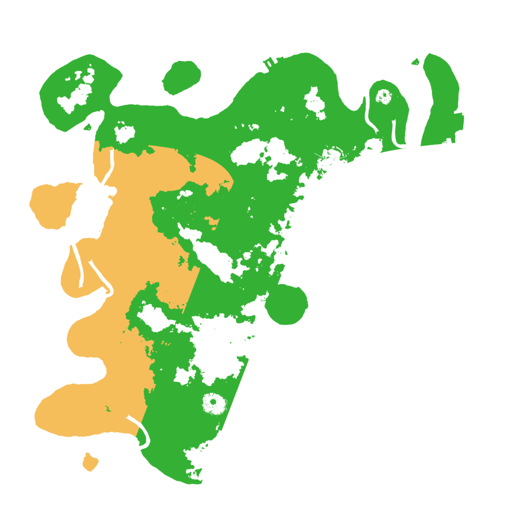 Biome Rust Map: Procedural Map, Size: 3500, Seed: 826699608