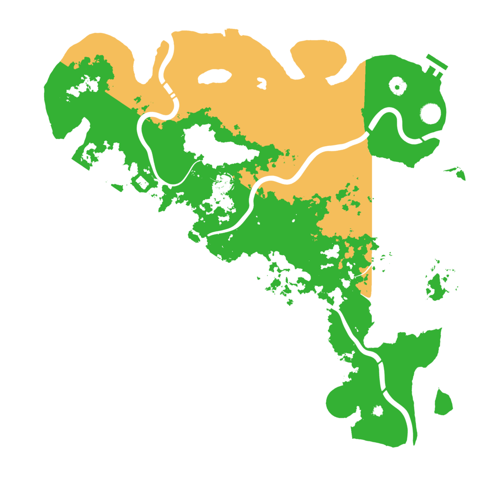 Biome Rust Map: Procedural Map, Size: 4250, Seed: 215089567
