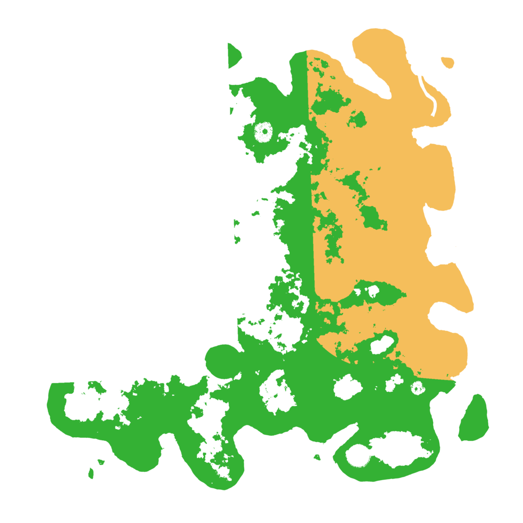Biome Rust Map: Procedural Map, Size: 4000, Seed: 142608