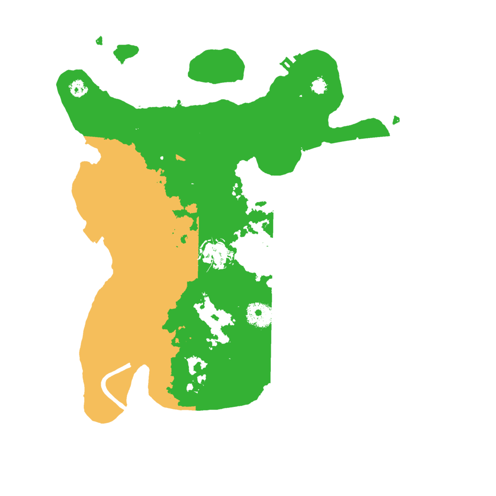 Biome Rust Map: Procedural Map, Size: 3000, Seed: 2441907