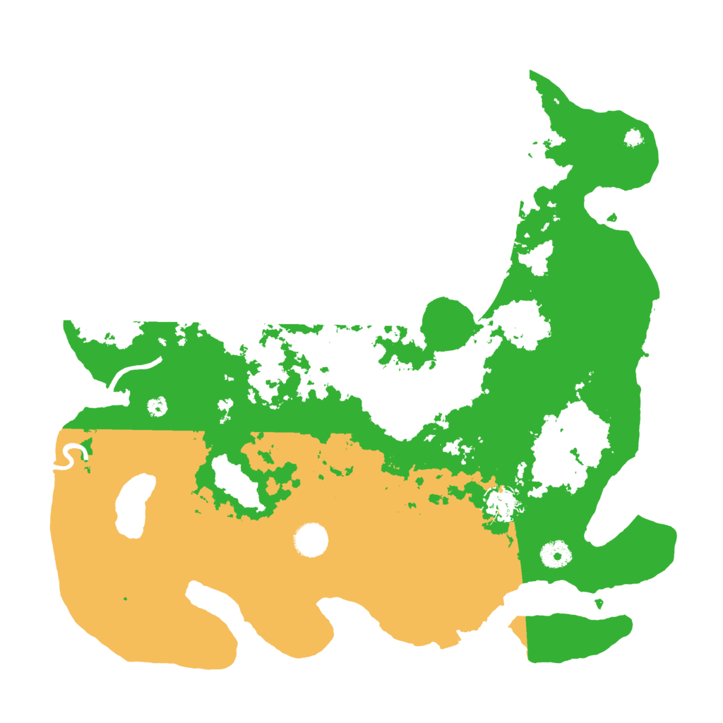 Biome Rust Map: Procedural Map, Size: 3750, Seed: 6693