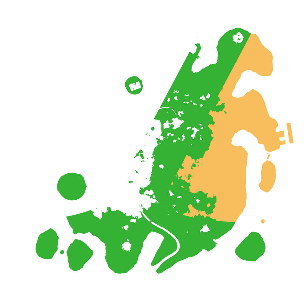 Biome Rust Map: Procedural Map, Size: 3000, Seed: 1503946997