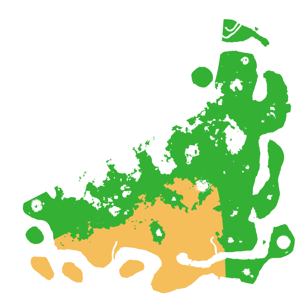 Biome Rust Map: Procedural Map, Size: 4100, Seed: 12333