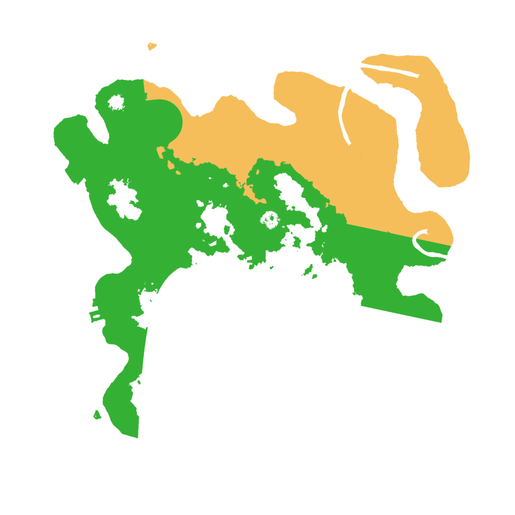 Biome Rust Map: Procedural Map, Size: 3000, Seed: 1264876724