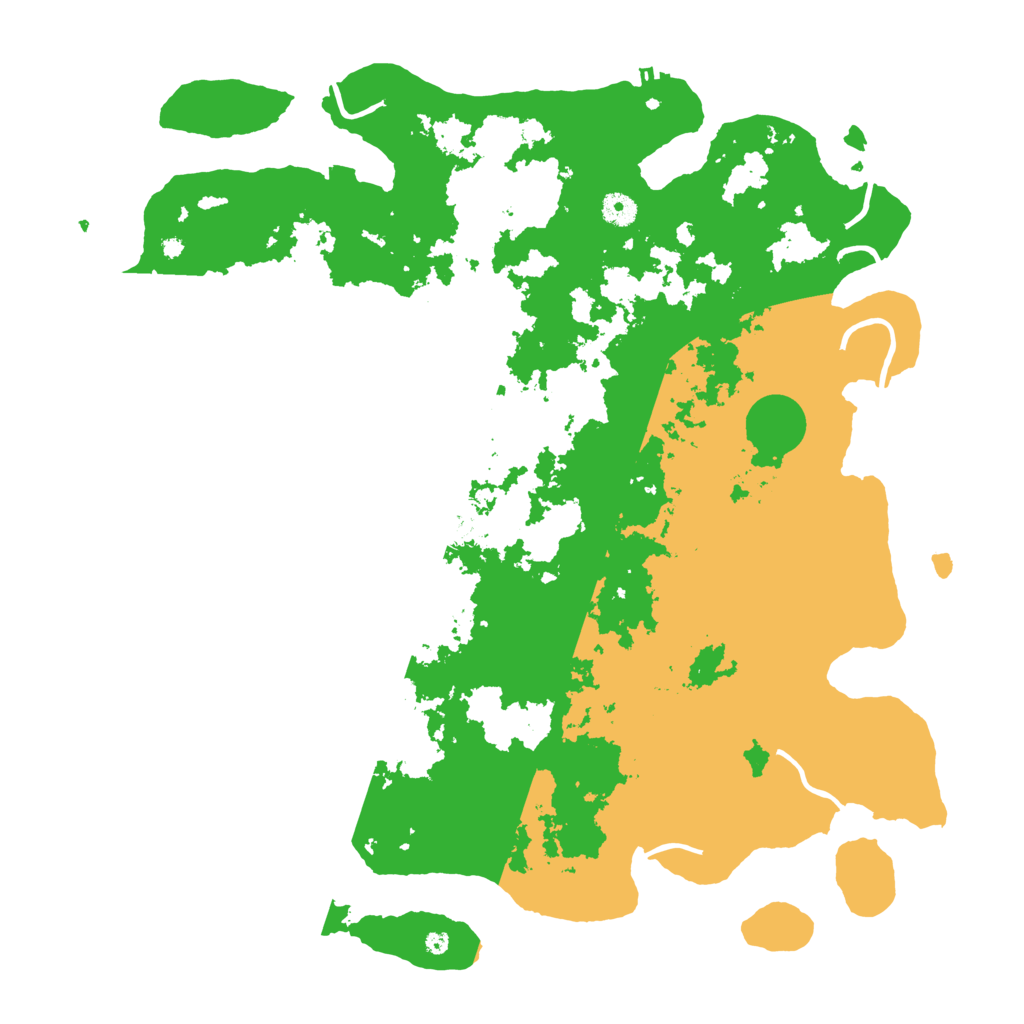 Biome Rust Map: Procedural Map, Size: 4500, Seed: 924353875