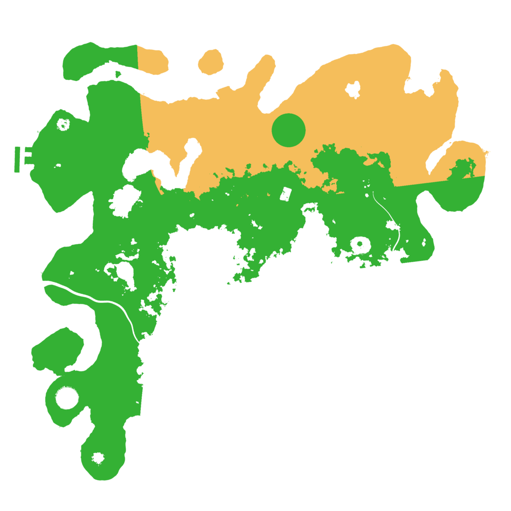 Biome Rust Map: Procedural Map, Size: 4000, Seed: 623