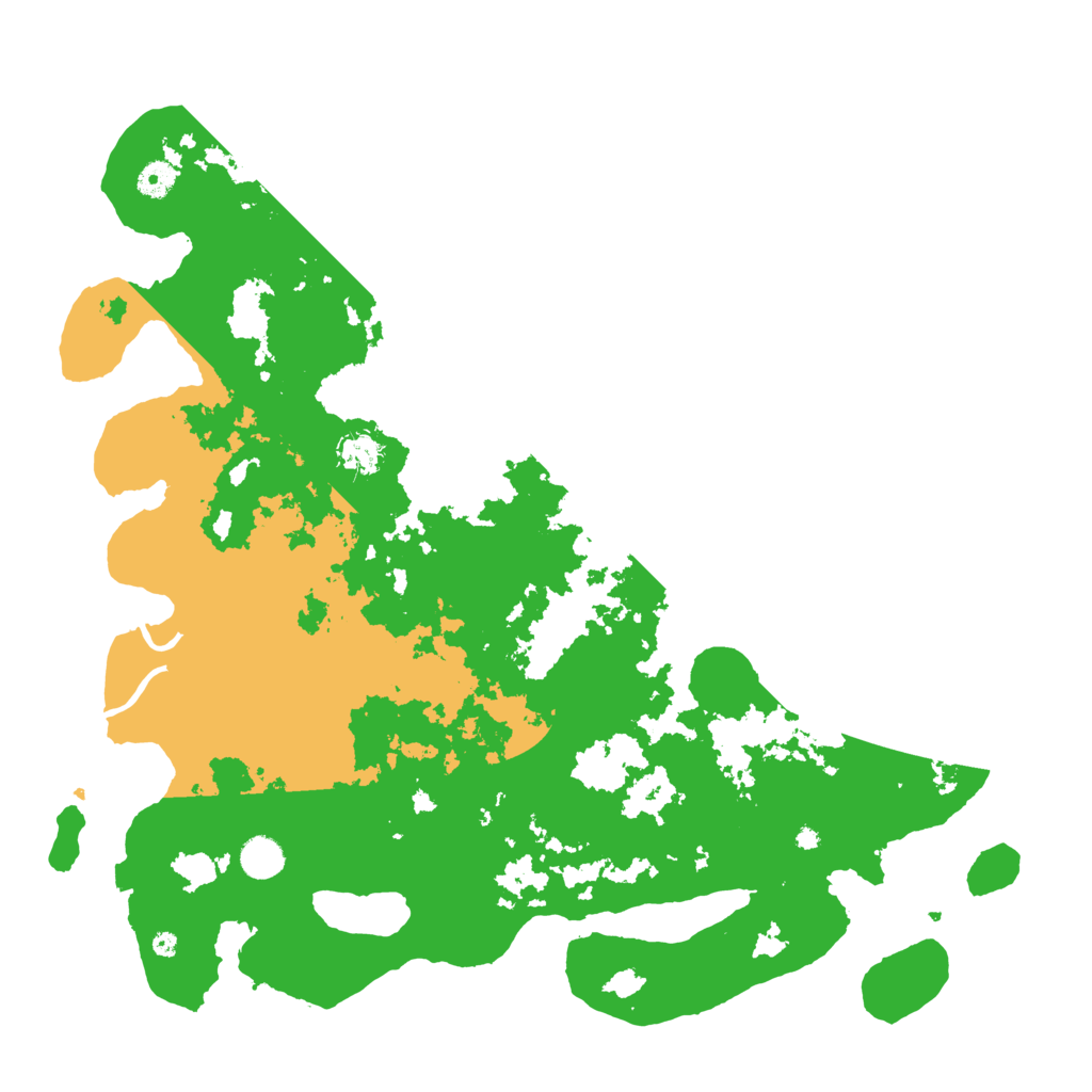 Biome Rust Map: Procedural Map, Size: 4500, Seed: 20230909