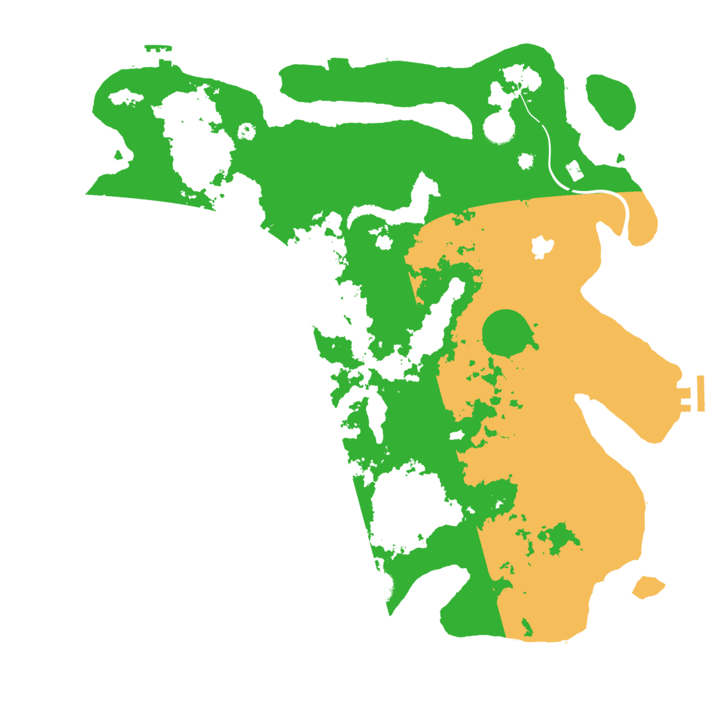 Biome Rust Map: Procedural Map, Size: 4000, Seed: 1158186941