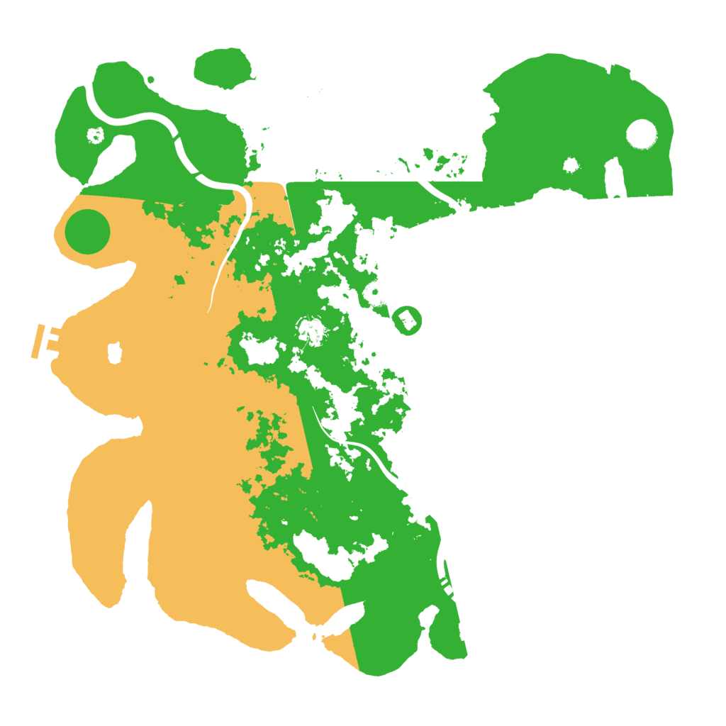 Biome Rust Map: Procedural Map, Size: 4250, Seed: 39712