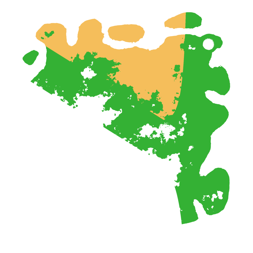 Biome Rust Map: Barren, Size: 4000, Seed: 2941460