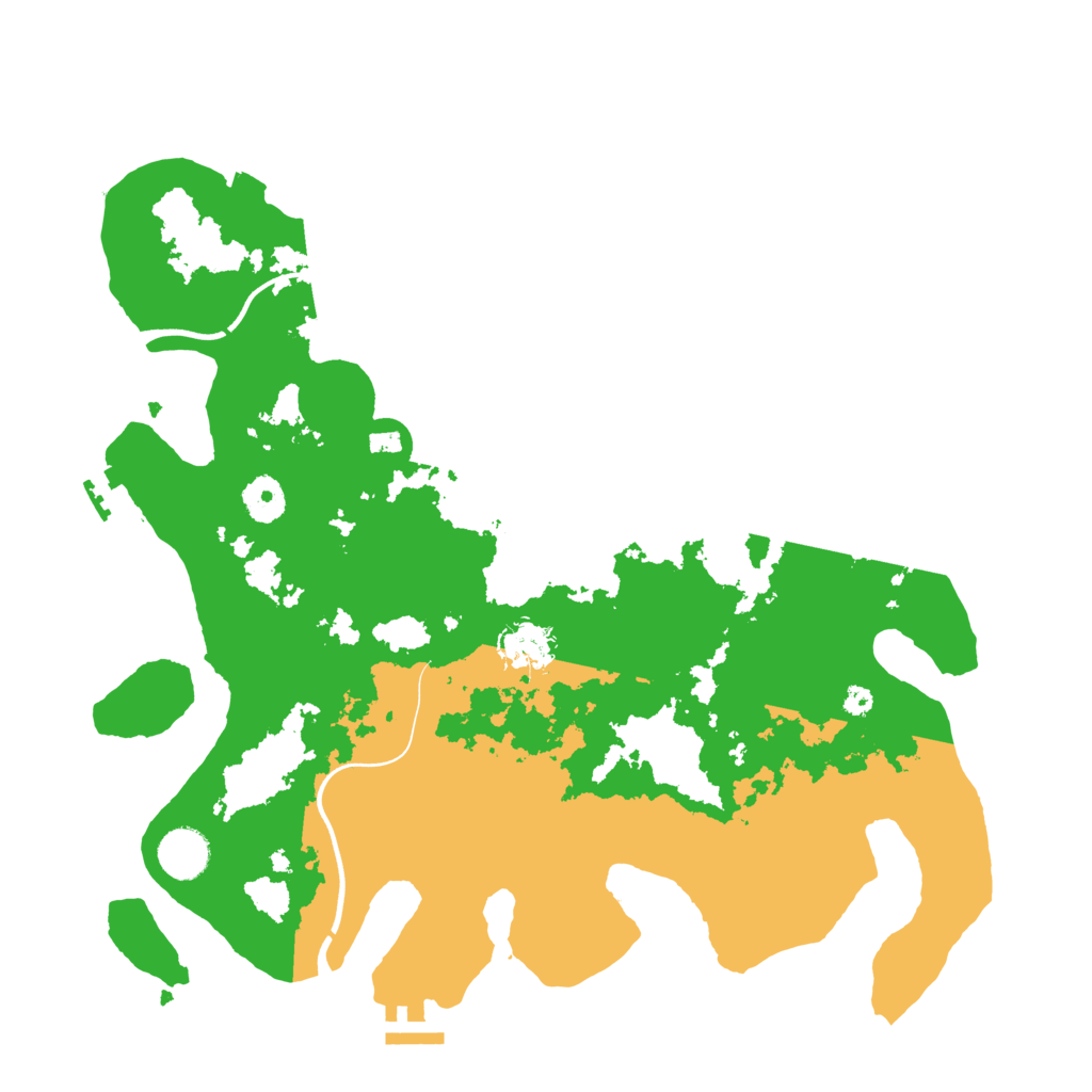 Biome Rust Map: Procedural Map, Size: 3750, Seed: 26640