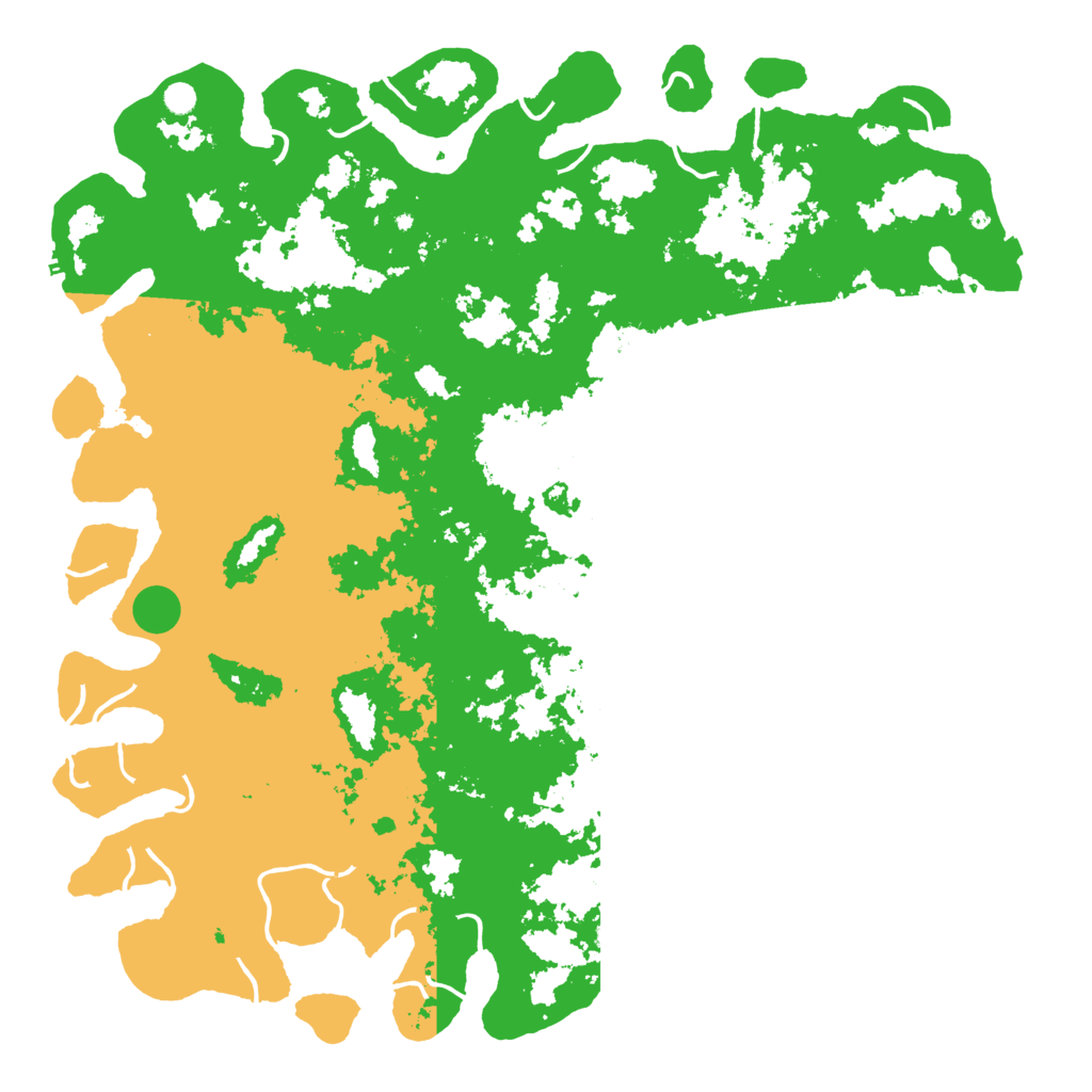 Biome Rust Map: Procedural Map, Size: 6000, Seed: 1741673402
