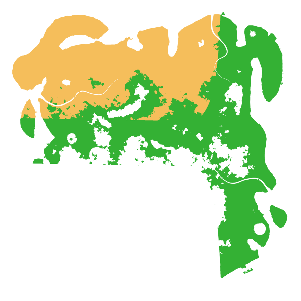 Biome Rust Map: Procedural Map, Size: 4500, Seed: 1904913934