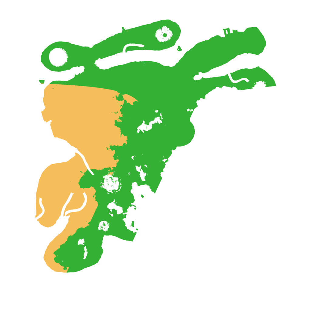 Biome Rust Map: Procedural Map, Size: 3000, Seed: 6705432