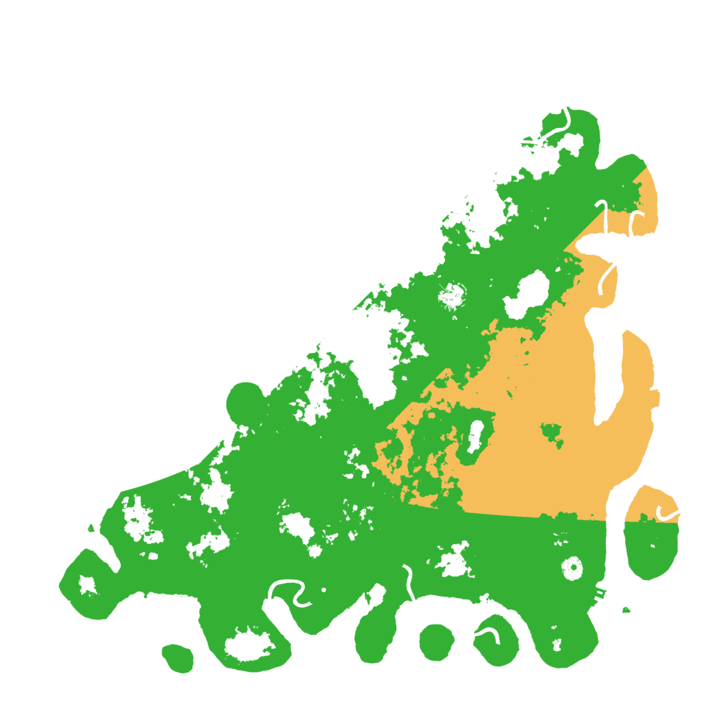 Biome Rust Map: Procedural Map, Size: 4800, Seed: 465276007