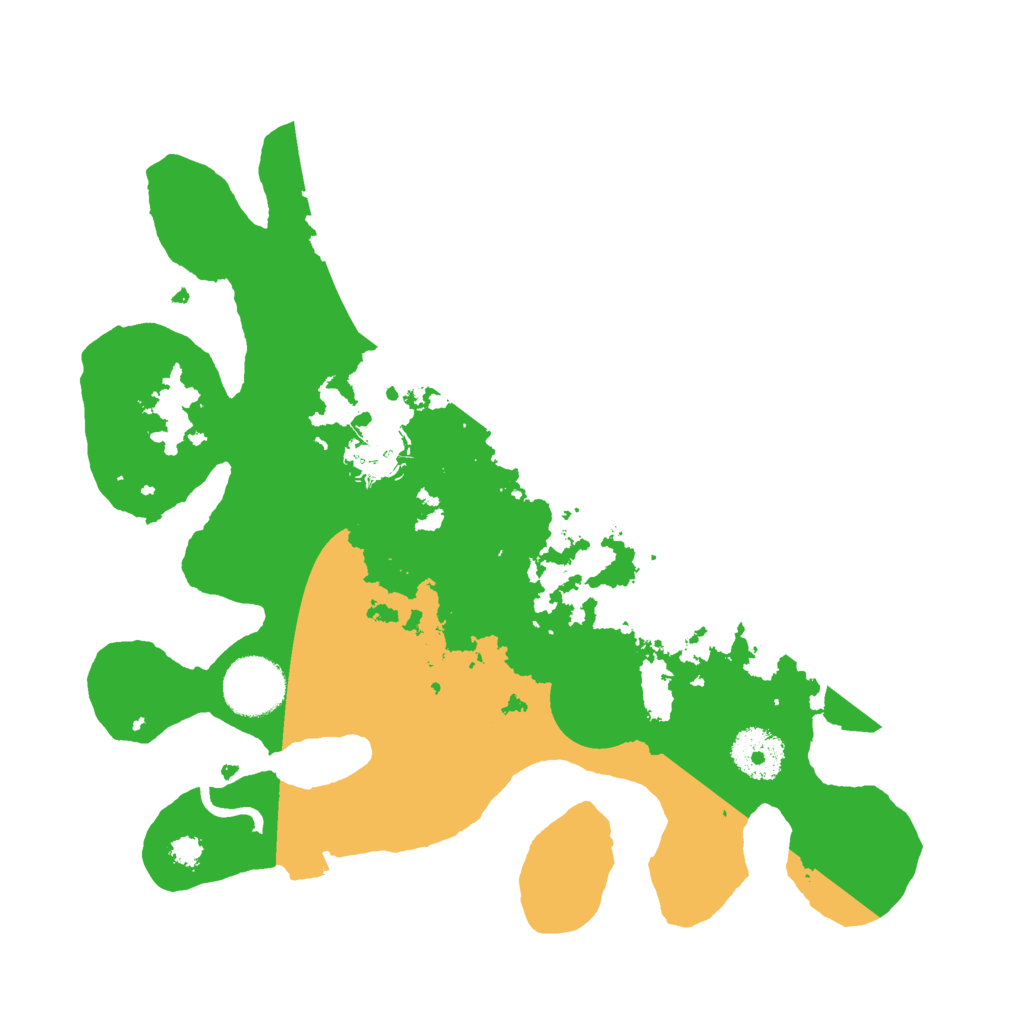 Biome Rust Map: Procedural Map, Size: 3000, Seed: 4679153