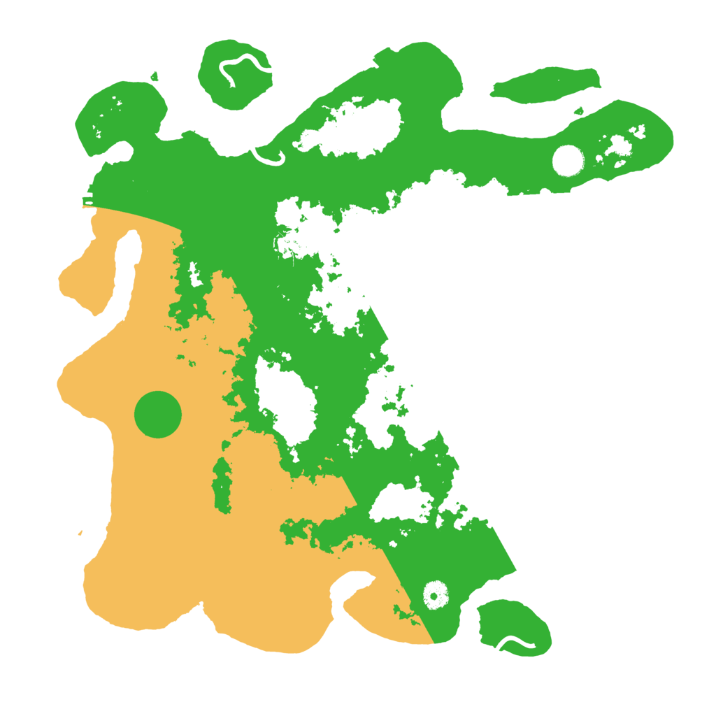 Biome Rust Map: Procedural Map, Size: 4000, Seed: 801537586