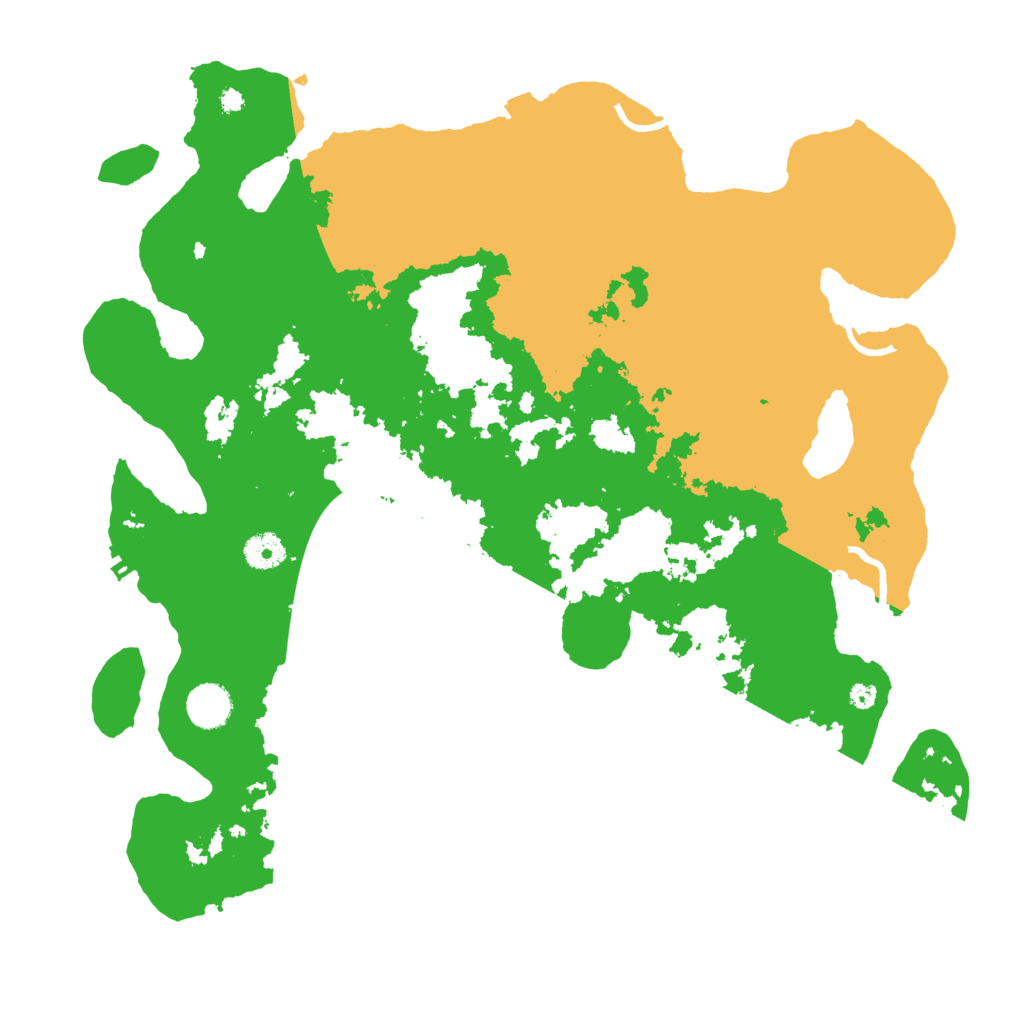 Biome Rust Map: Procedural Map, Size: 4000, Seed: 28564