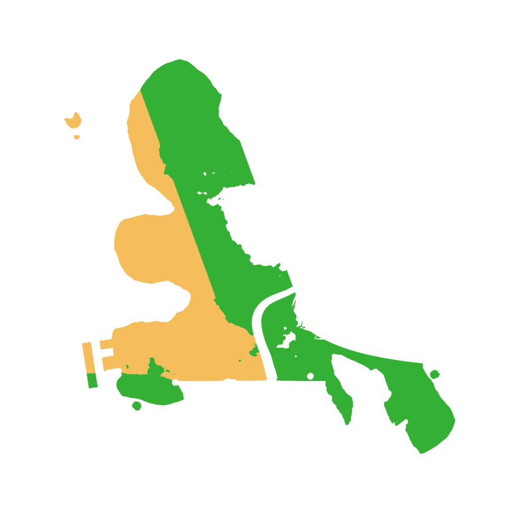 Biome Rust Map: Procedural Map, Size: 2250, Seed: 9064751