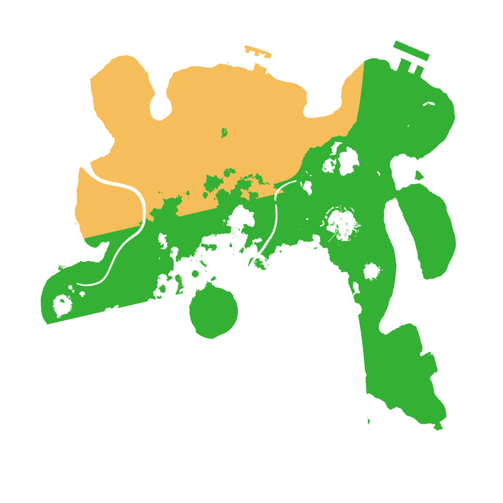 Biome Rust Map: Procedural Map, Size: 2750, Seed: 647853