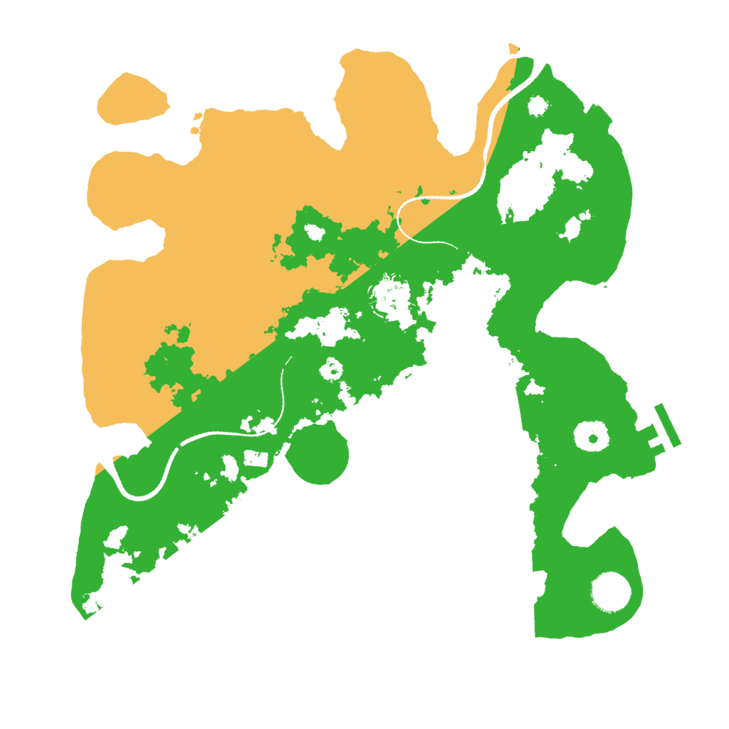 Biome Rust Map: Procedural Map, Size: 3250, Seed: 1529911405