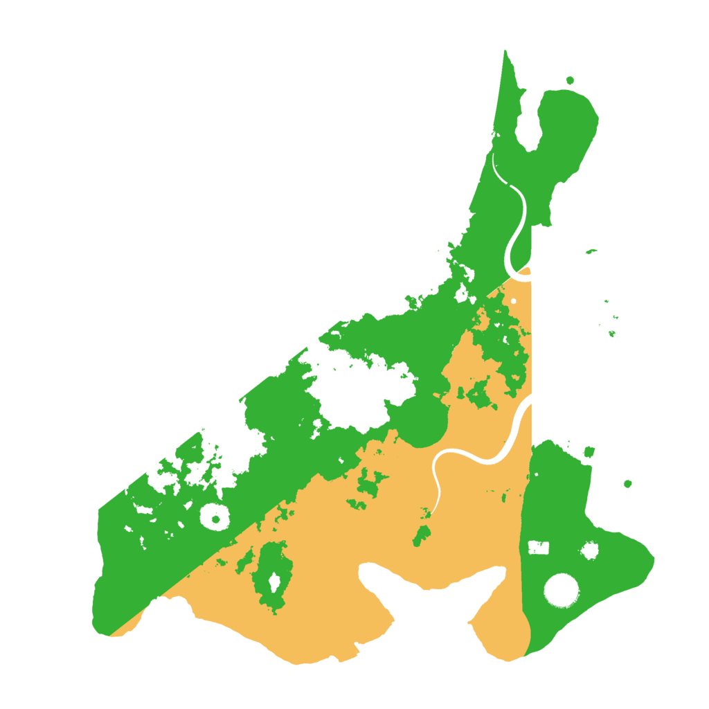 Biome Rust Map: Procedural Map, Size: 3650, Seed: 187497541