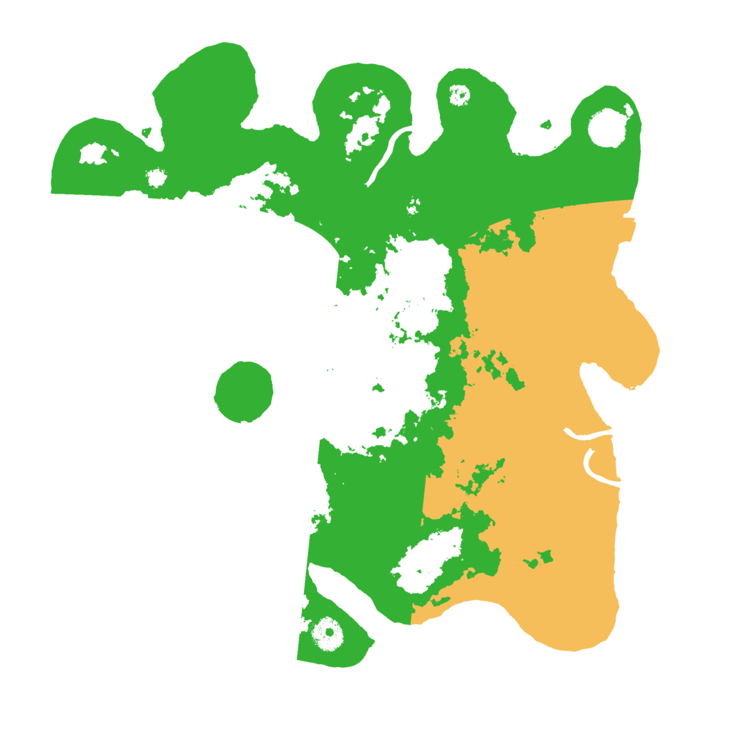 Biome Rust Map: Procedural Map, Size: 3500, Seed: 31478432