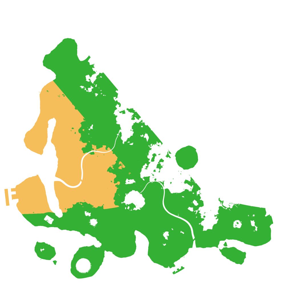 Biome Rust Map: Procedural Map, Size: 3500, Seed: 1750110208