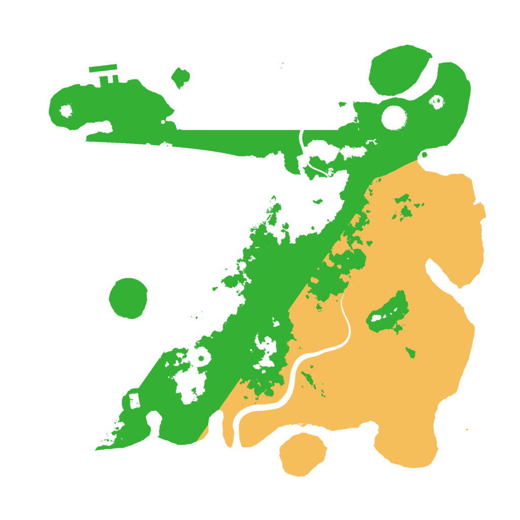 Biome Rust Map: Procedural Map, Size: 3750, Seed: 720017362