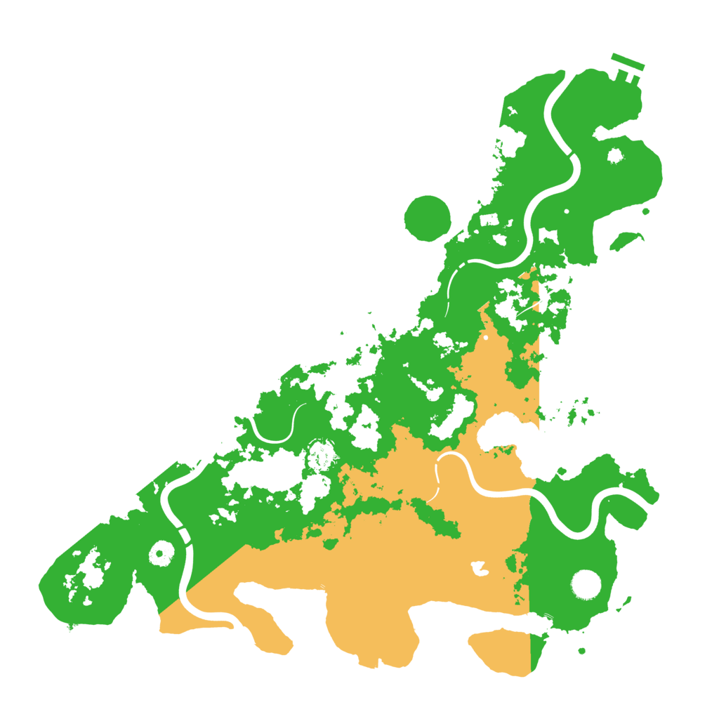 Biome Rust Map: Procedural Map, Size: 4250, Seed: 657893021