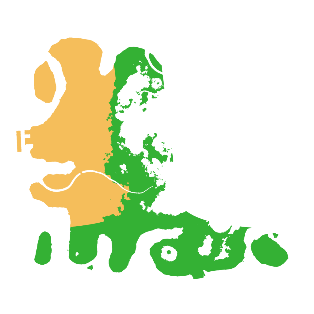 Biome Rust Map: Procedural Map, Size: 3000, Seed: 2390163