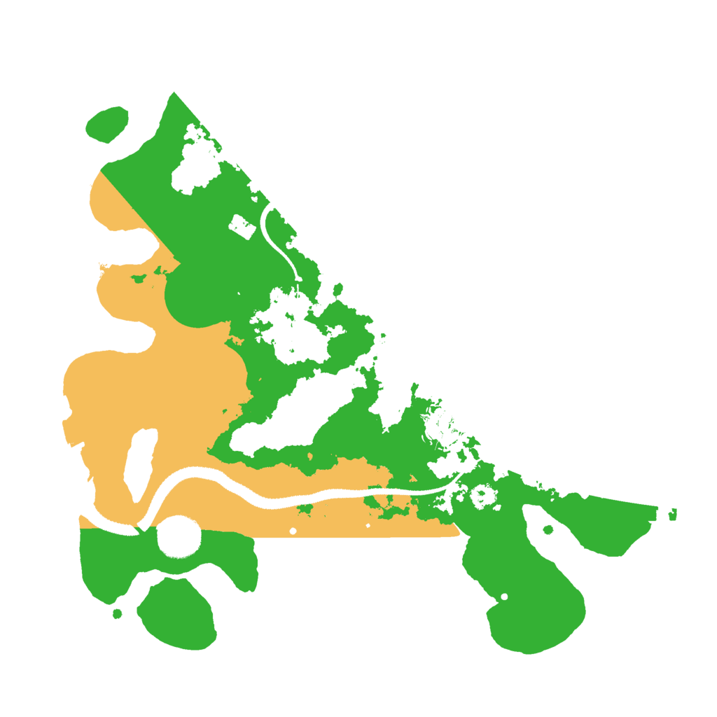 Biome Rust Map: Procedural Map, Size: 3000, Seed: 5630478