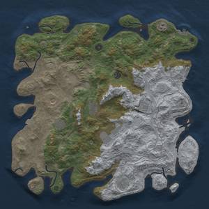 Thumbnail Rust Map: Procedural Map, Size: 4500, Seed: 1511957065, 18 Monuments