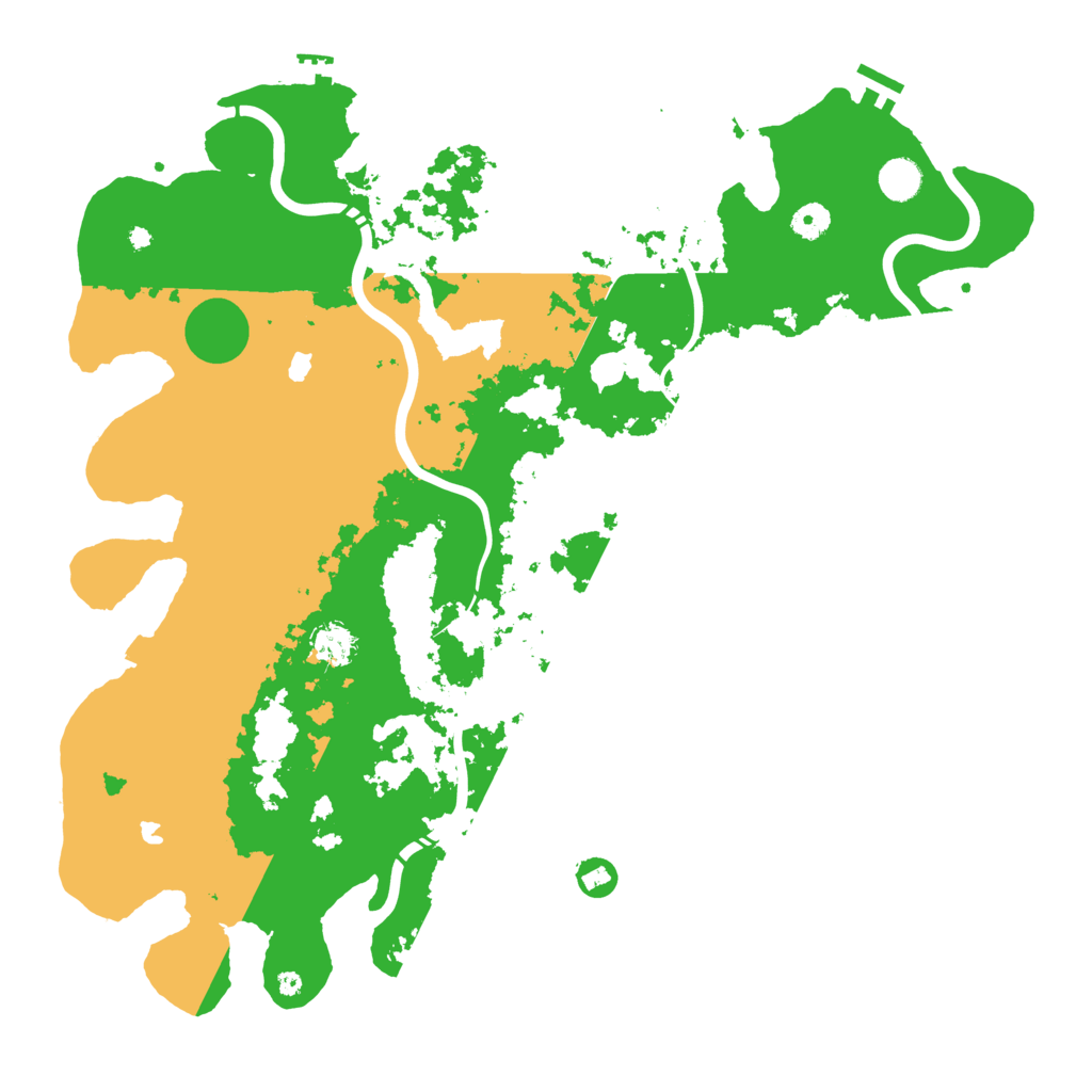 Biome Rust Map: Procedural Map, Size: 4500, Seed: 1511957065