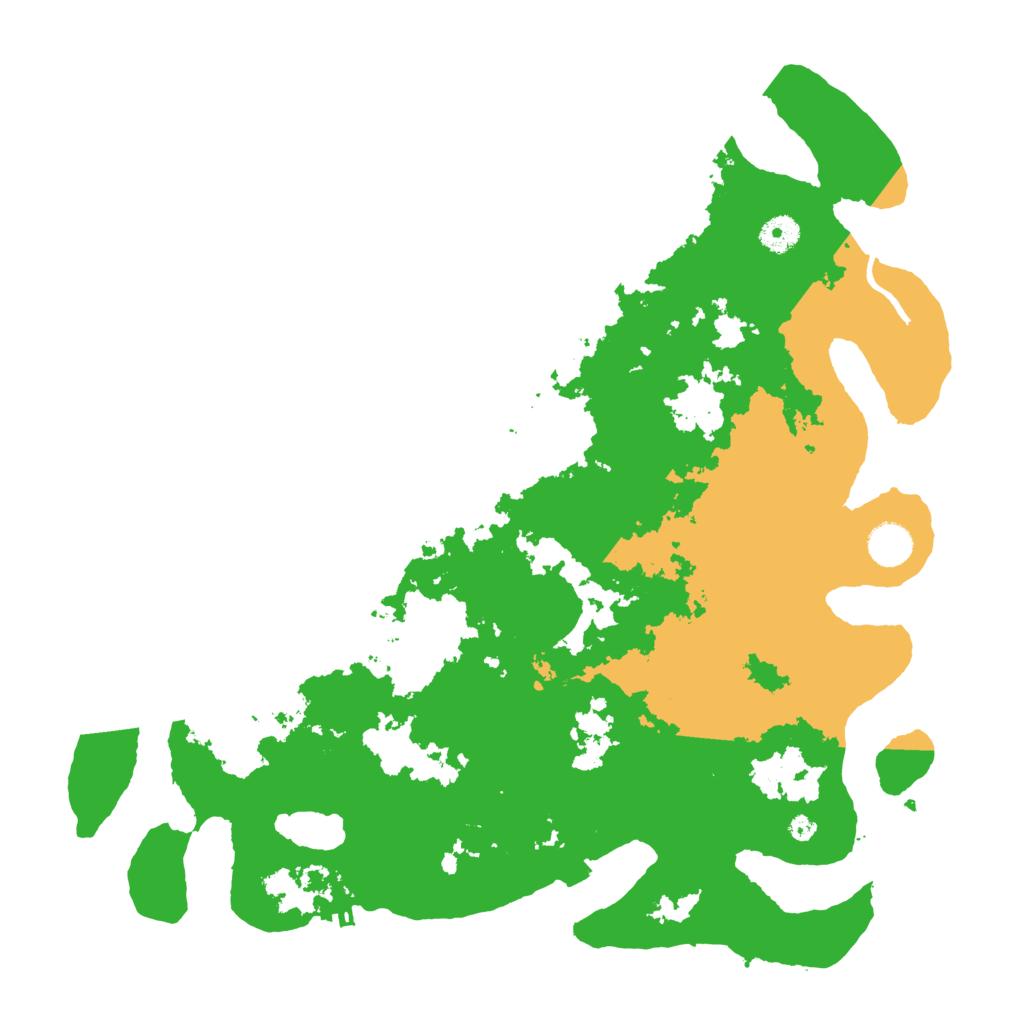 Biome Rust Map: Procedural Map, Size: 4100, Seed: 21966644