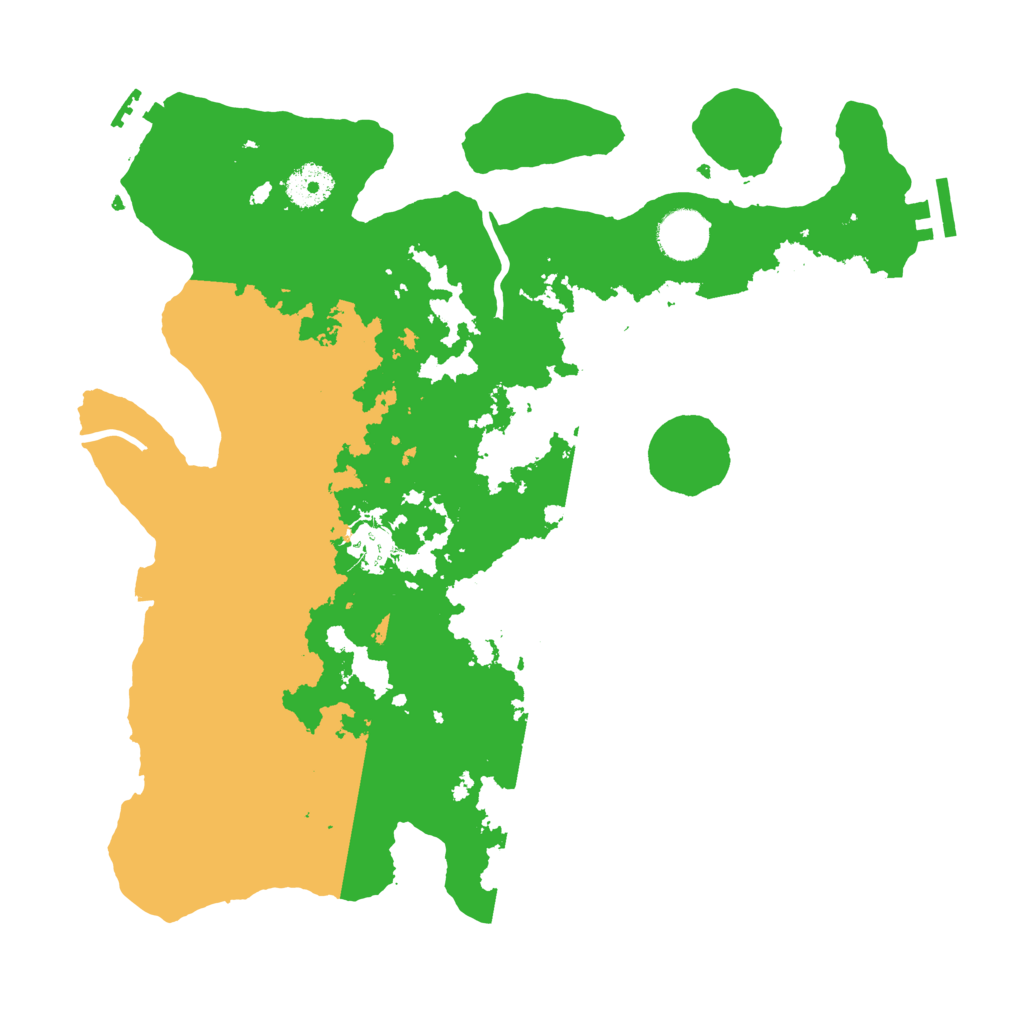 Biome Rust Map: Procedural Map, Size: 3500, Seed: 1736115926