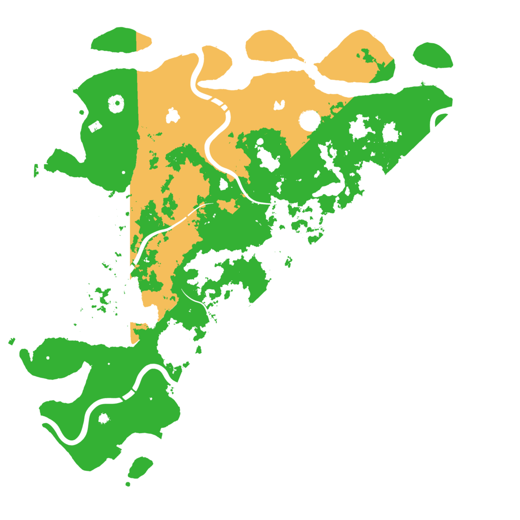 Biome Rust Map: Procedural Map, Size: 4500, Seed: 1709843776