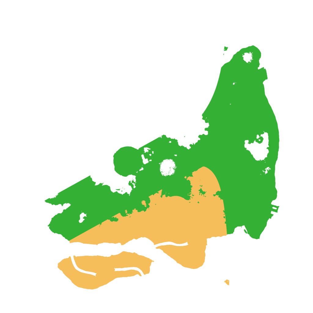 Biome Rust Map: Procedural Map, Size: 2900, Seed: 66061797