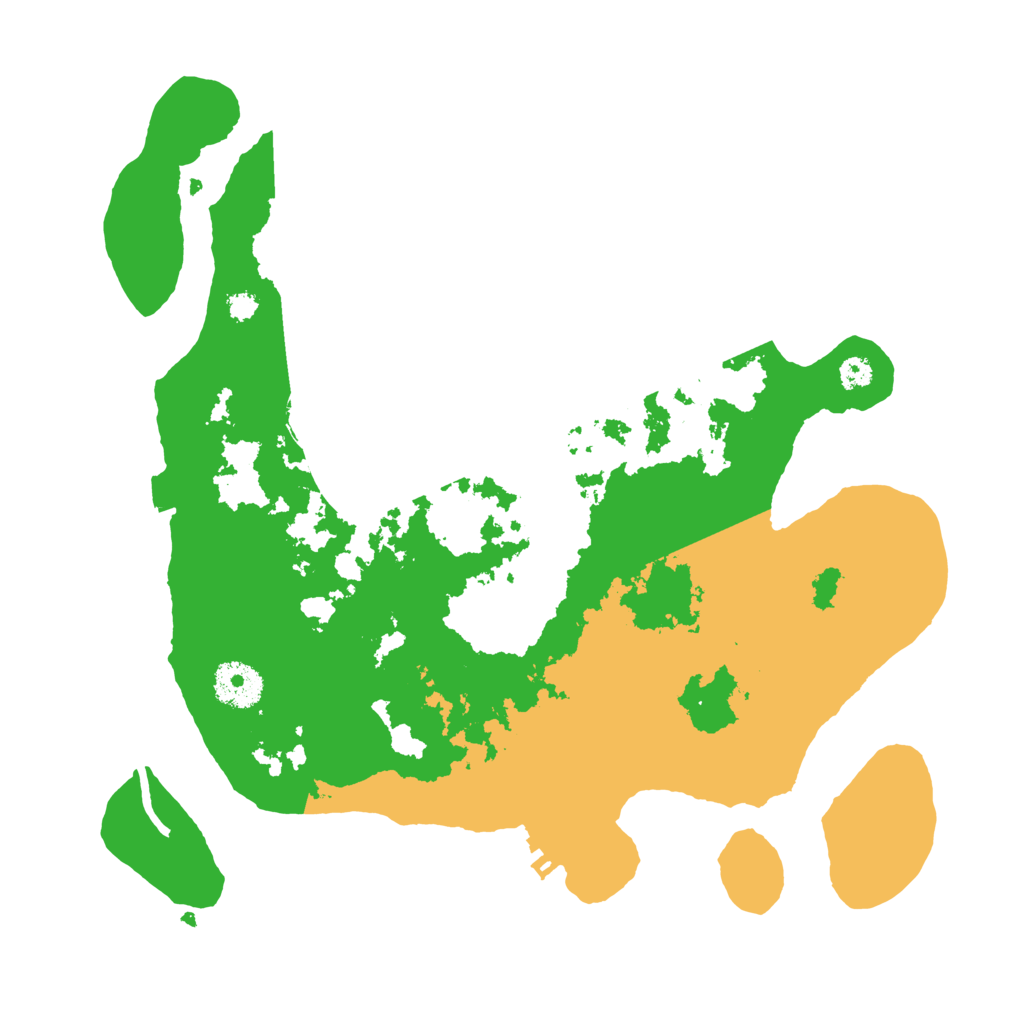 Biome Rust Map: Procedural Map, Size: 3250, Seed: 875478978