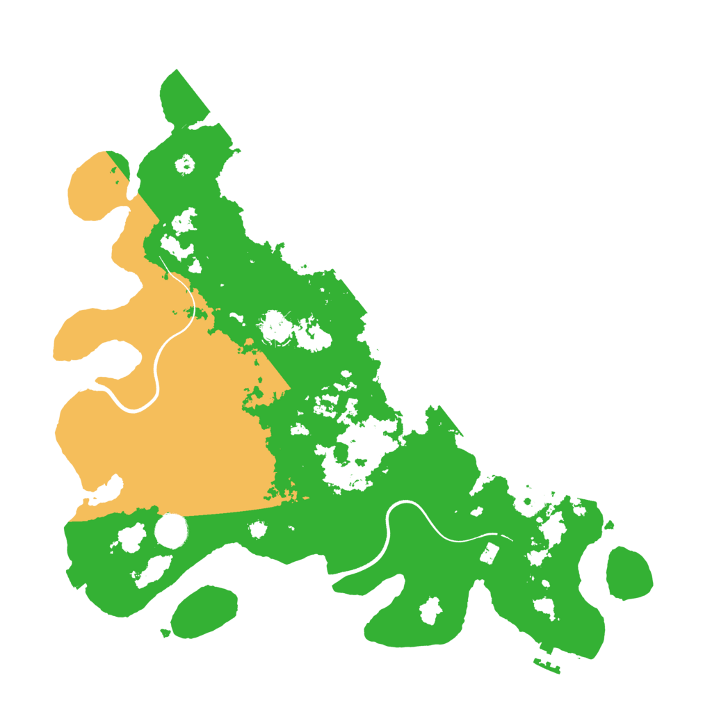 Biome Rust Map: Procedural Map, Size: 3750, Seed: 43786331