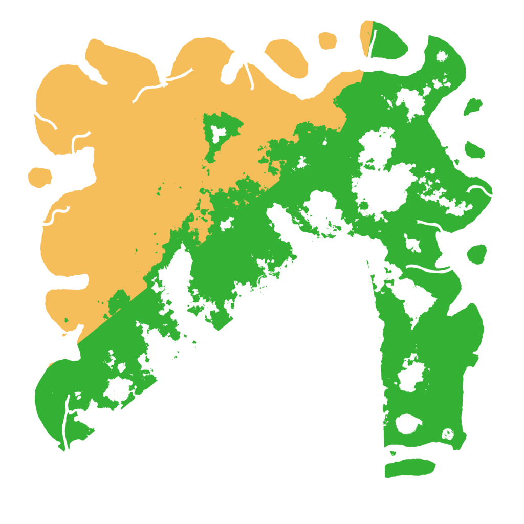 Biome Rust Map: Procedural Map, Size: 4600, Seed: 1904741560