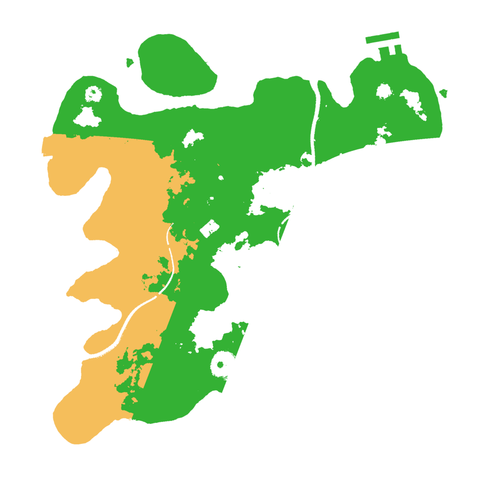 Biome Rust Map: Procedural Map, Size: 3000, Seed: 5595