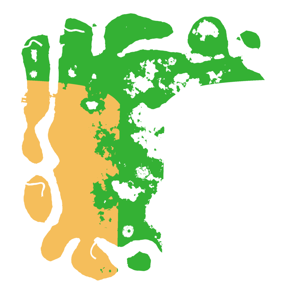 Biome Rust Map: Procedural Map, Size: 3850, Seed: 50536545